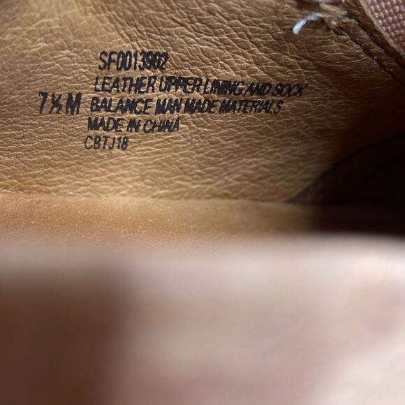 Söfft Somers Textured Distressed Leather Slip On Sneakers 7.5 Blush Pink - Picture 8 of 13